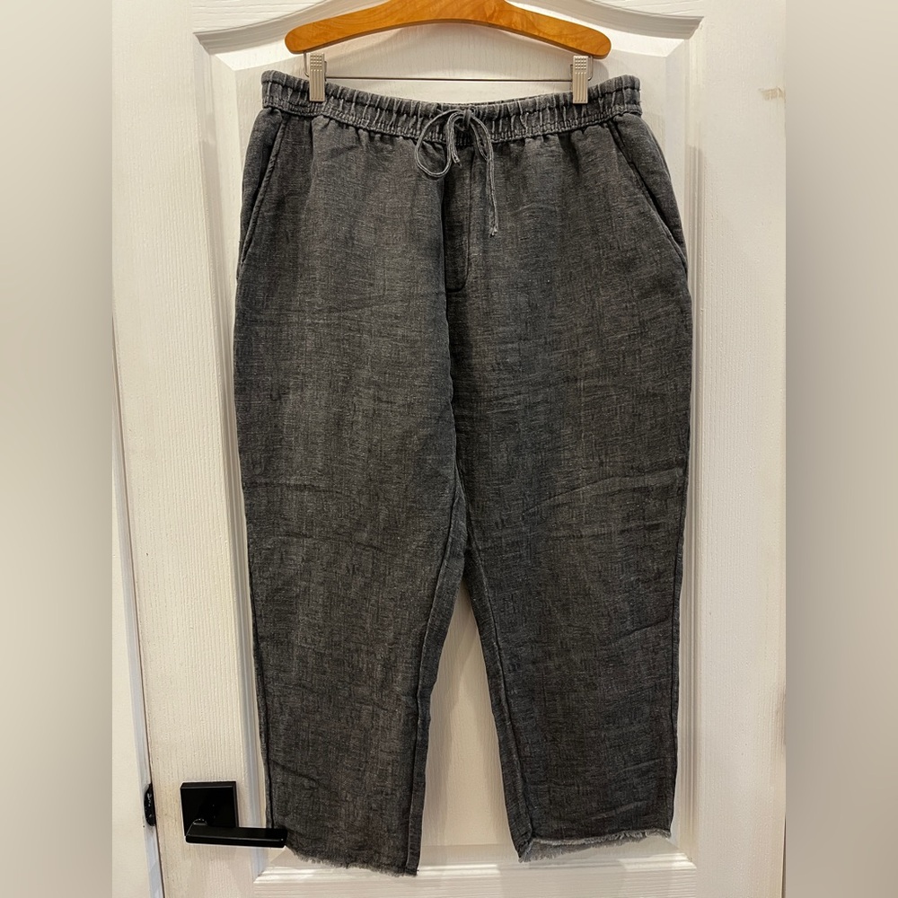 Zara Gray Casual Pants